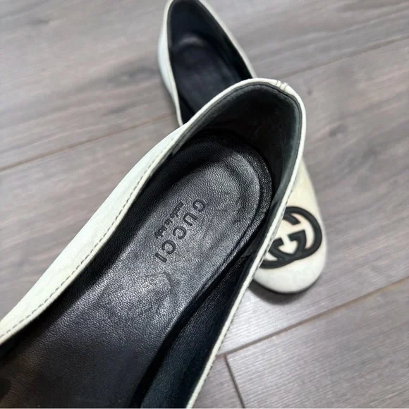 GUCCI vintage monogram Logo Ballet Flats - Picture 3 of 7
